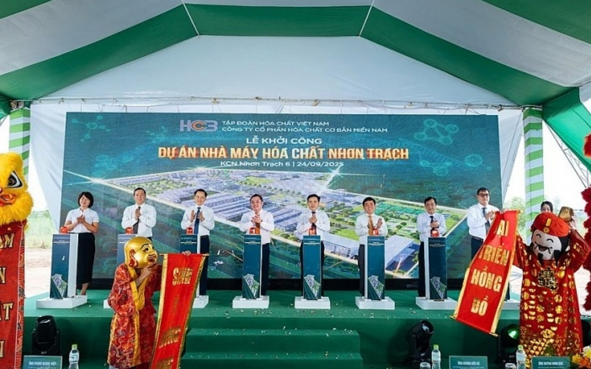 nhà máy hóa chất Nhơn Trạch