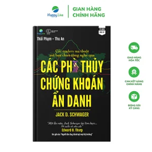 Sách Các phù thủy chứng khoán ẩn danh - Các Trader ma thuật mà bạn chưa từng nghe qua - Happy Live