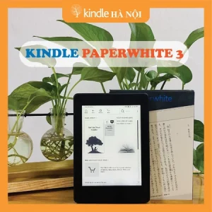 Máy đọc sách Kindle Paperwhite 3 (7th) Tặng bao da + kho sách - PPW3