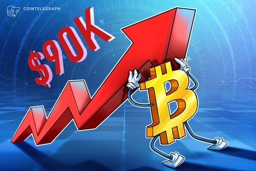Bitcoin trên 90.000 USD