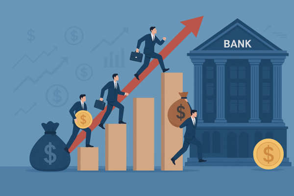 cuộc đua tăng vốn ngân hàng