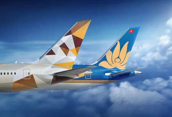 Hợp tác Vietnam Airlines và Etihad